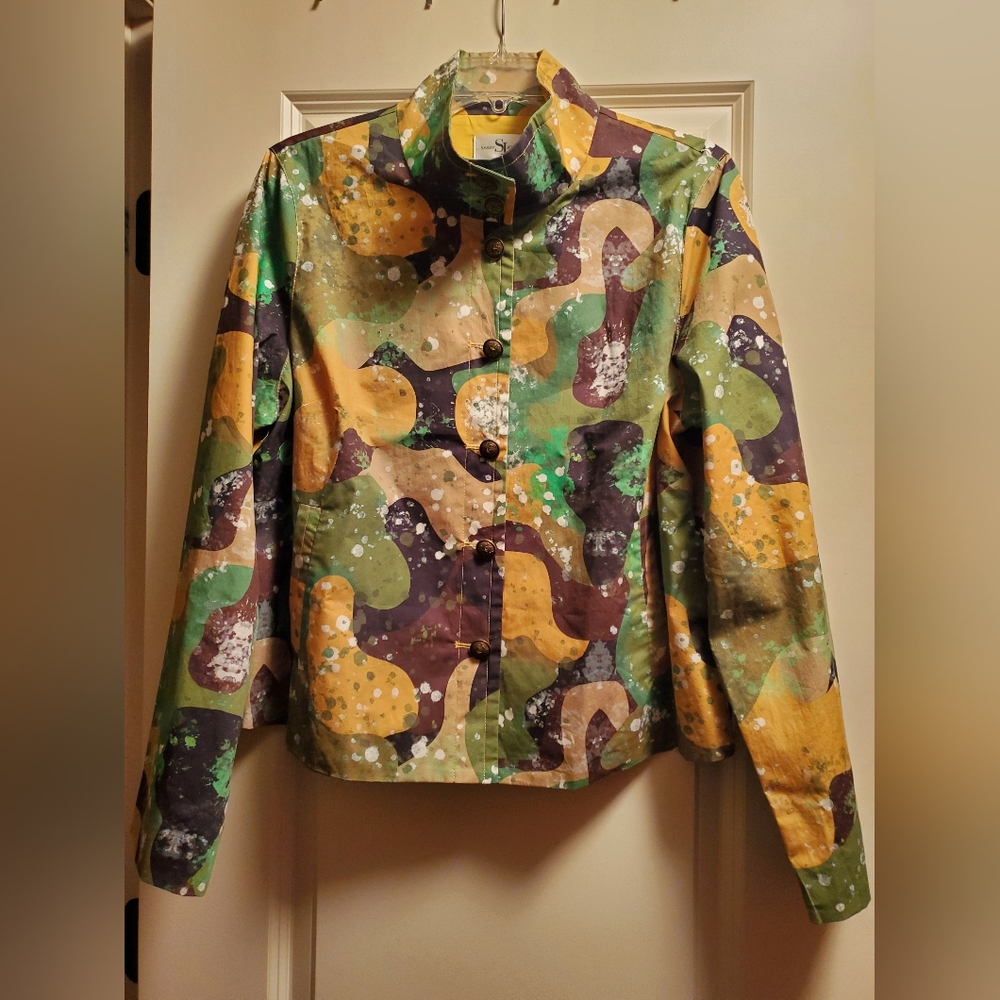 Sassy Jones Nina Safari Camo Jacket